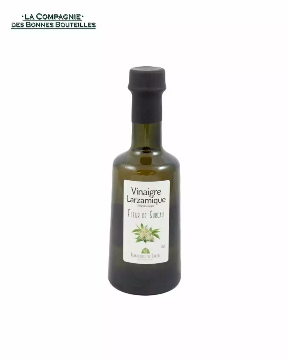 Ferme des Homs - Aromatiques du Larzac- Vinaigre Larzamique au Sureau 25 cl