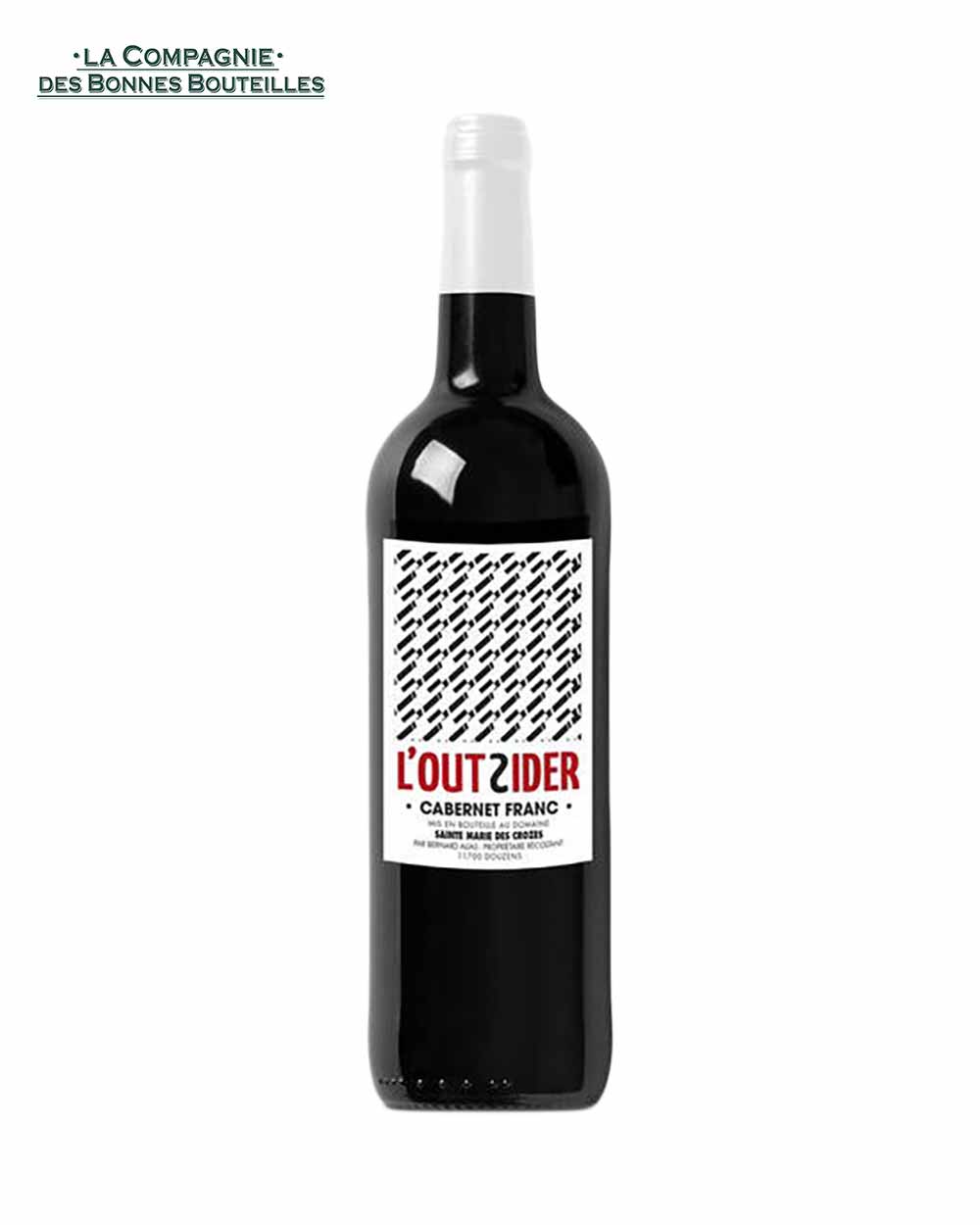 Vin rouge - L'Outsider - Sainte Marie des Crozes -2019 -75 cl