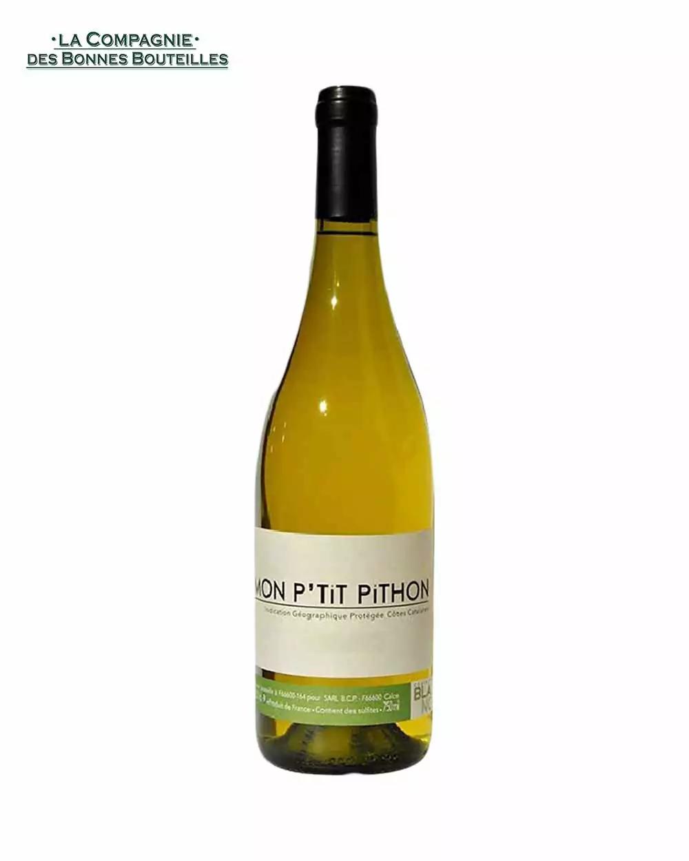 Vin blanc - vin de France- Olivier PITHON - Mon p'tit Pithon- Muscat sec 2019