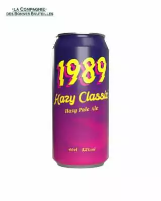Bière 1989 Brewing - Hazy Classic - 44cl Can