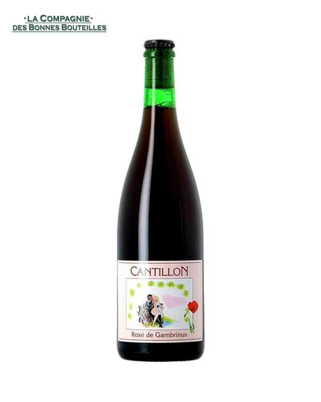 Bière Cantillon Gueuze Rosé De Gambrinus Bouteille 75 Cl La Compagnie