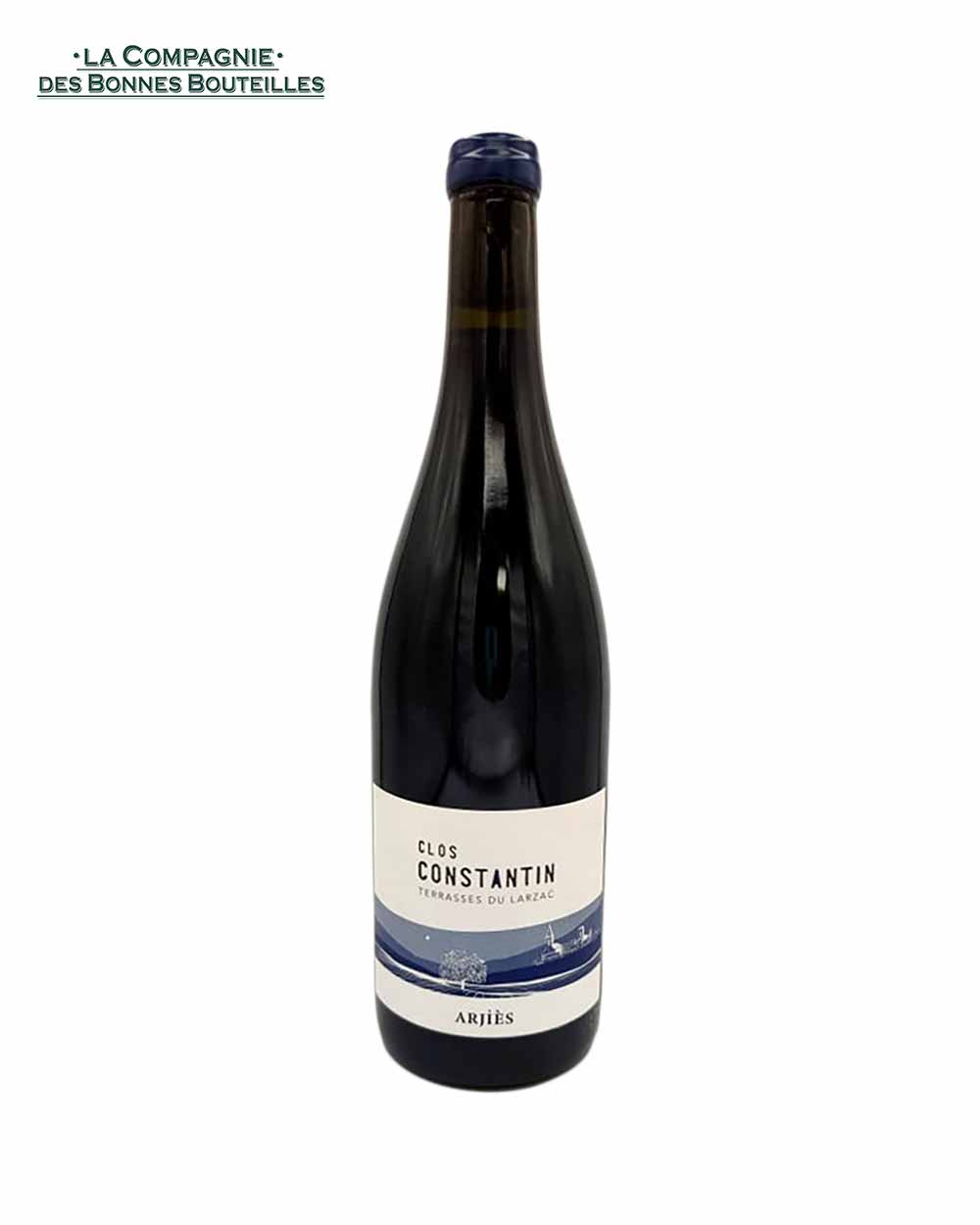 Vin rouge -Terrasses du Larzac- Clos Constantin - Arjies 2020 - 75 cl