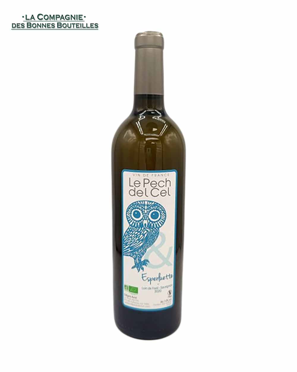 Vin Blanc - VDF - Domaine Pech Del Cel Esperluette 2020 - 75 cl