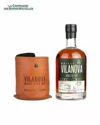 Whisky Vilanova Brut de fût tourbé - Single Malt 50 cl