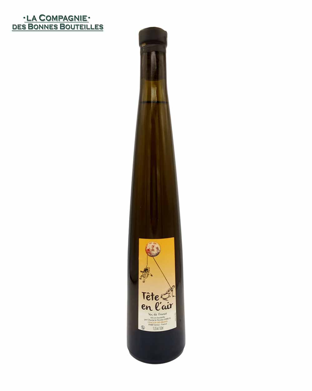 Vin Blanc Oxydatif - Vin de France - L'Enclos Des Braves - Tête en l'air - 50 cl