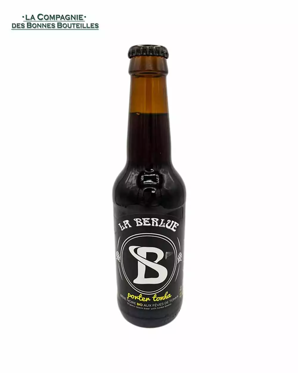 Bière La Berlue Noire Vp 33cl La Compagnie Des Bonnes Bouteilles 