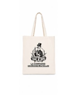 Tote bag personnalisé Cie Bonnes Bouteilles