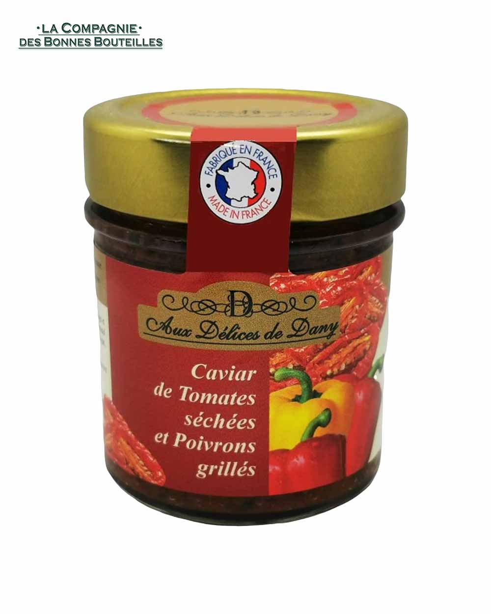 Les Délices de Dany  - Tomates séchées poivrons grillés - 110 gr