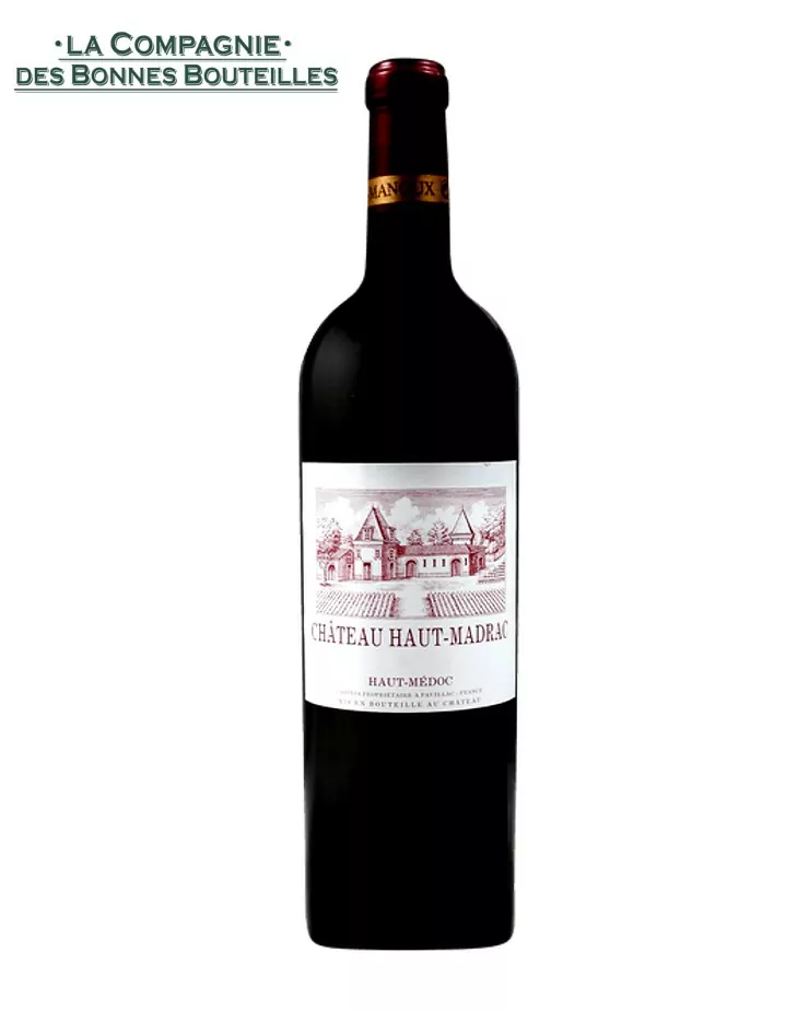 Vin Rouge Haut-Médoc Château Haut Madrac 2016 75 cl