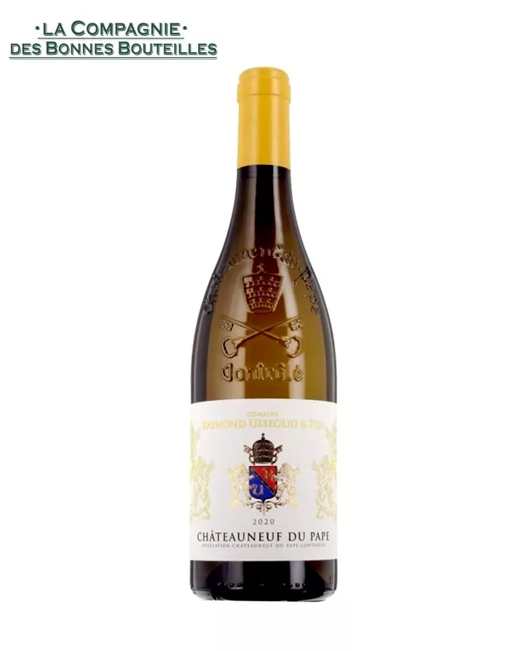 Vin Blanc Châteauneuf-Du-Pape Domaine Raymond Usseglio tradition - 2021- 75 cl