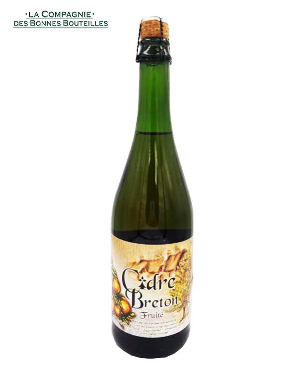 cidre breton fruité la compagnie des bonnes bouteilles