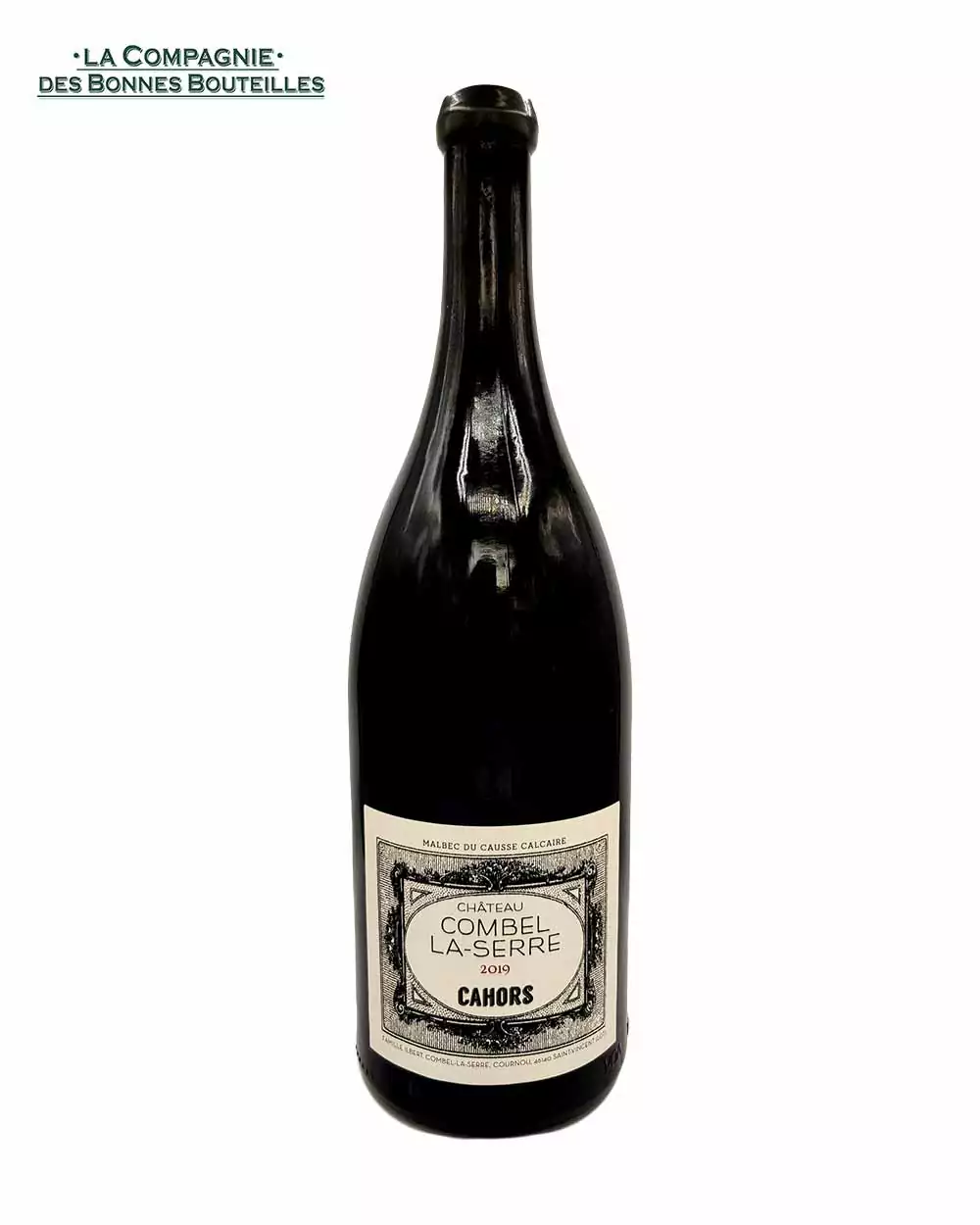 vin rouge- Cahors- Domaine Combel la Serre - MAGNUM Cuvée Château- 2019 - 150 cl