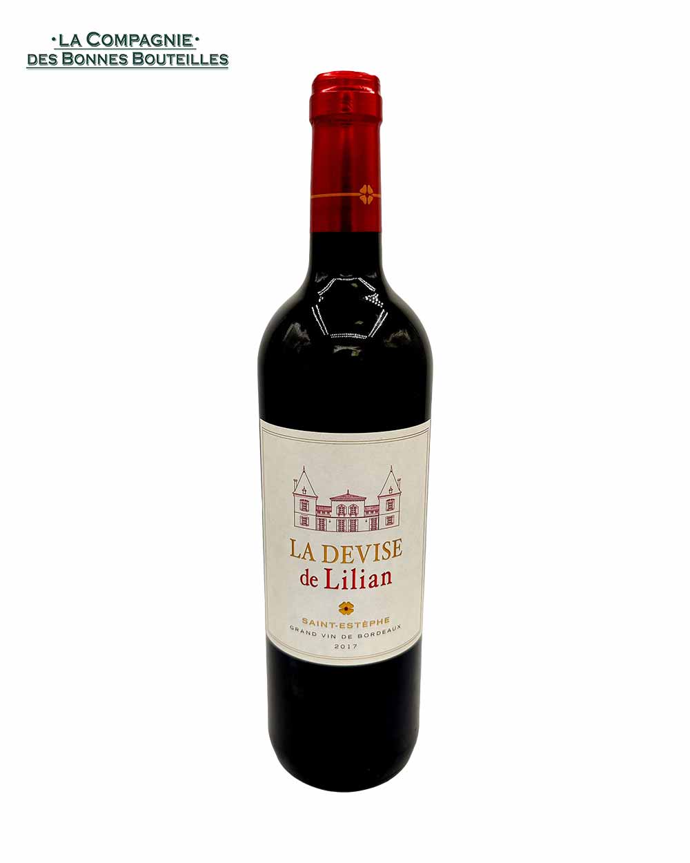 vin rouge Château Ladouys - La devise de Lilian -2017 - Saint-Estephe