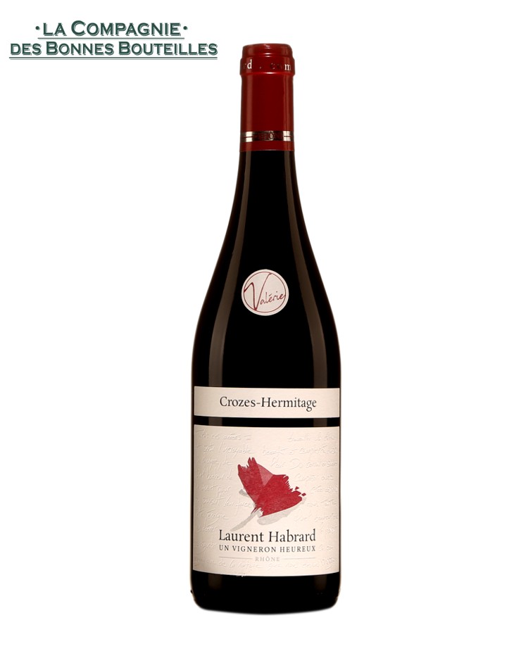 vin rouge Domaine Habrard - Crozes Hermitage - Cuvée Valérie- 2016-75cl