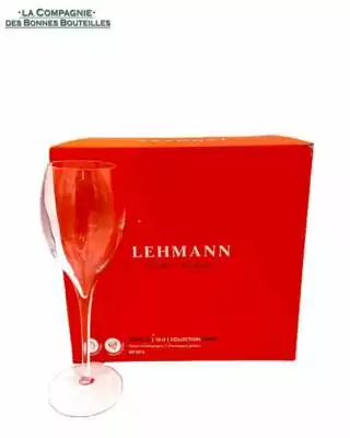 boite de 6 flutes champagne opale lehmann 16cl la compagnie des bonnes bouteilles
