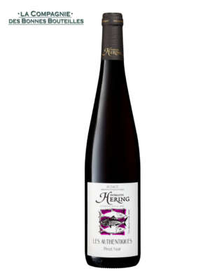 Vin rouge - Alsace - Domaine Hering- Pinot Noir 2020- Les Authentiques - 75cl
