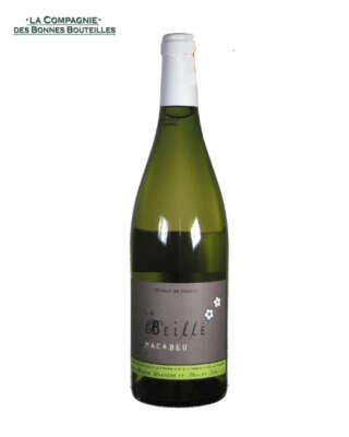 Vin blanc - Domaine La Beille - Macabeu - IGP Côtes Catalanes- 2021- 75cl
