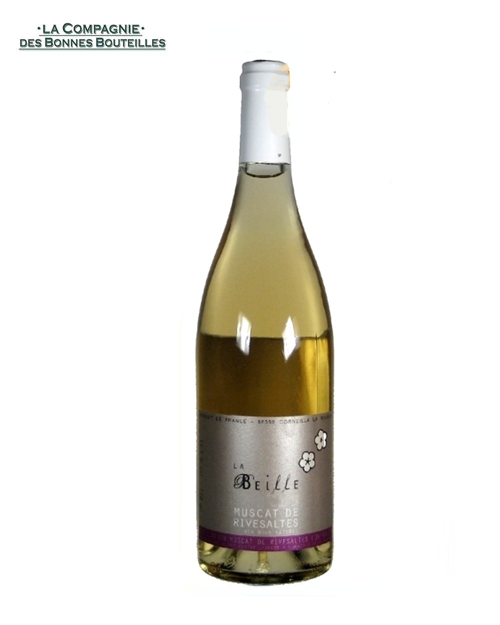 Vin blanc - Domaine La Beille - muscat de Rivesaltes- 2020 - 75cl