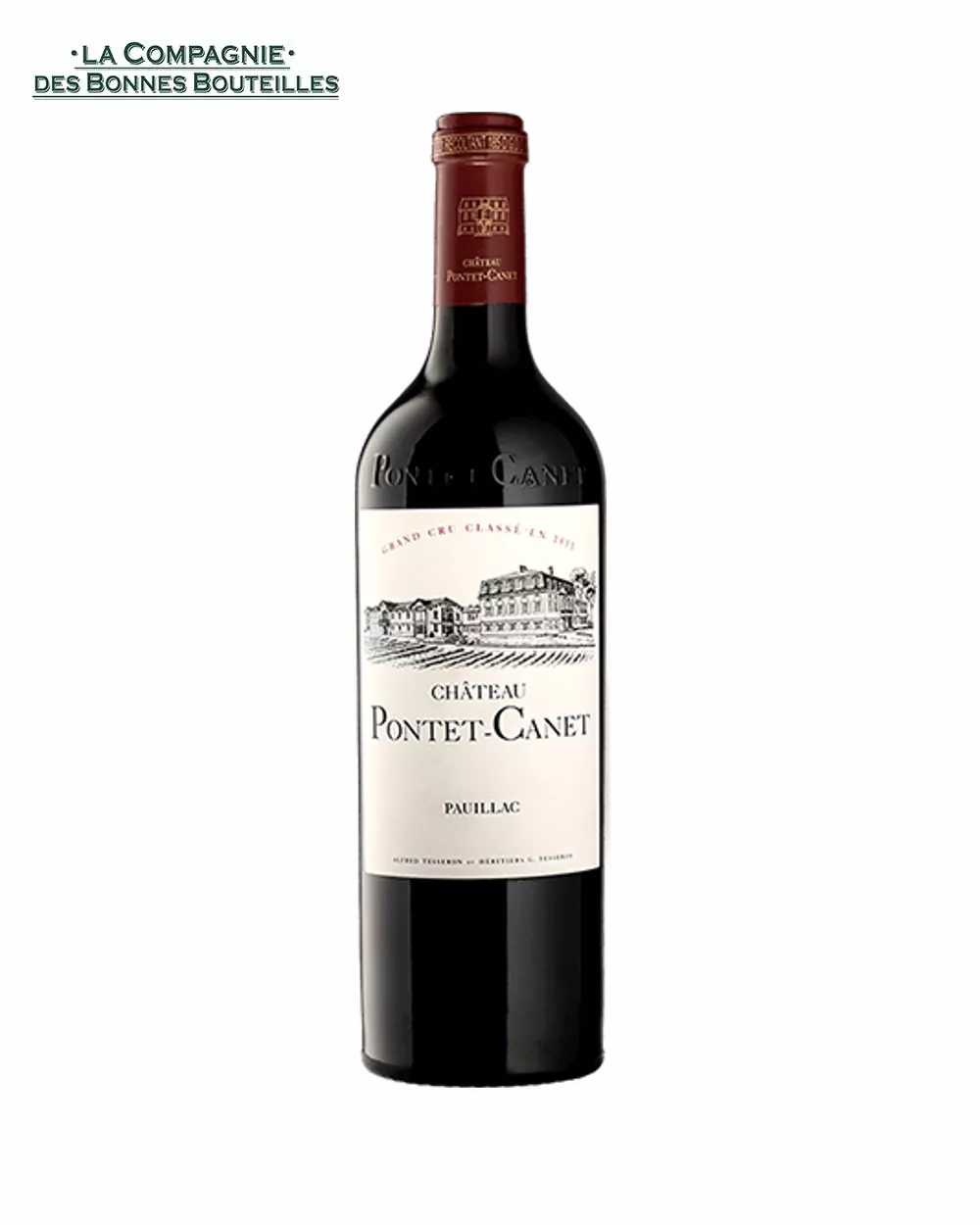 Vin Rouge Pauillac Château Pontet Canet 5ème Cru Classé - 2015 - 75 cl