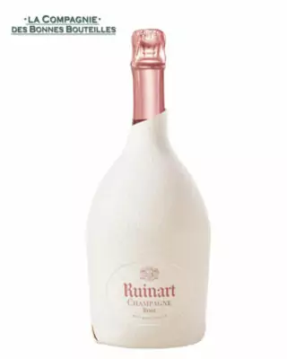 Champagne Ruinart brut - rosé - Seconde Peau 75 cl