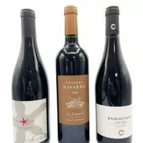 coffret vin le meilleur du languedoc rouge - 3 bouteilles