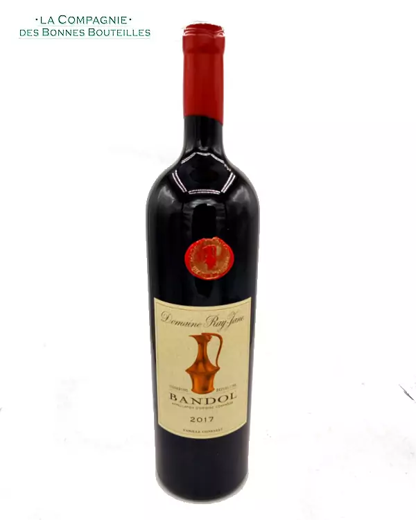 Vin rouge - Domaine Ray Jane - AOC Bandol - 2017 - Magnum 150 cl