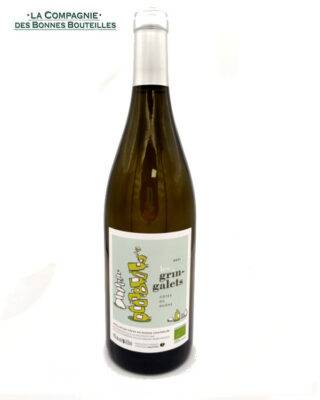 Vin blanc Côtes du Rhône Vignerons d'Estezargues Grin-Galets -2021 - 75 cl