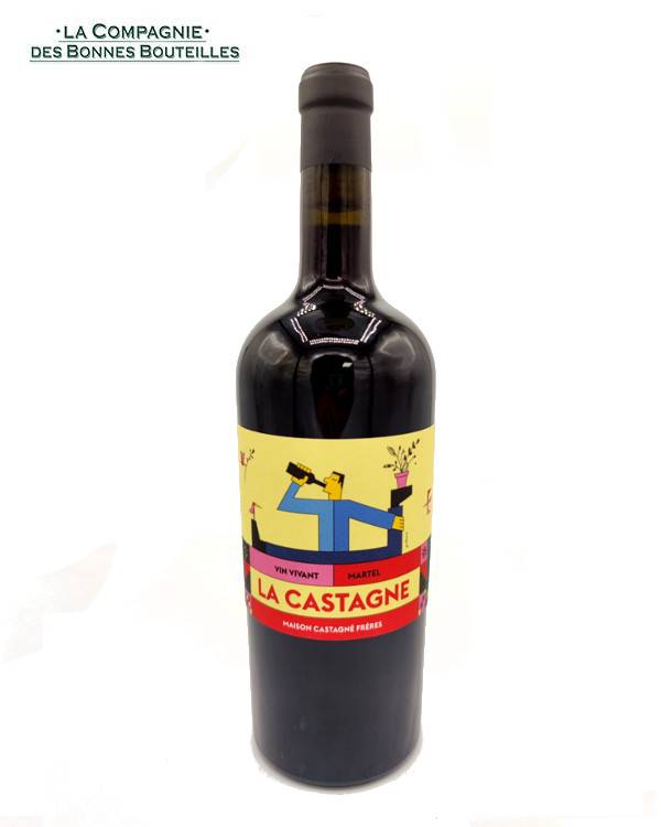 Vin rouge - Maison Castagne - La Castagne -Vin de France - 2021 - 75cl