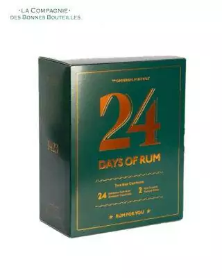 Coffret Calendrier de l'Avent Rhum 2022 - 24 days of Rum
