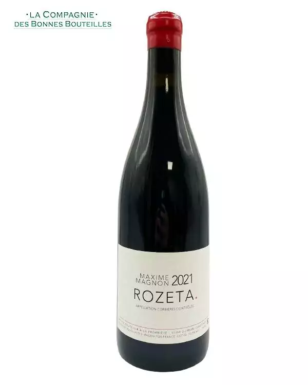 Vin rouge - Corbières - Domaine Maxime Magnon - Rozeta - 2021 75cl
