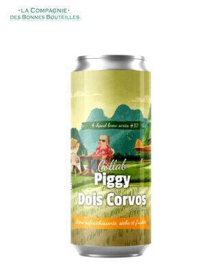 Bi&egrave;re Piggy brewing - Collab Dos Corvos - Cold IPA 44cl Can