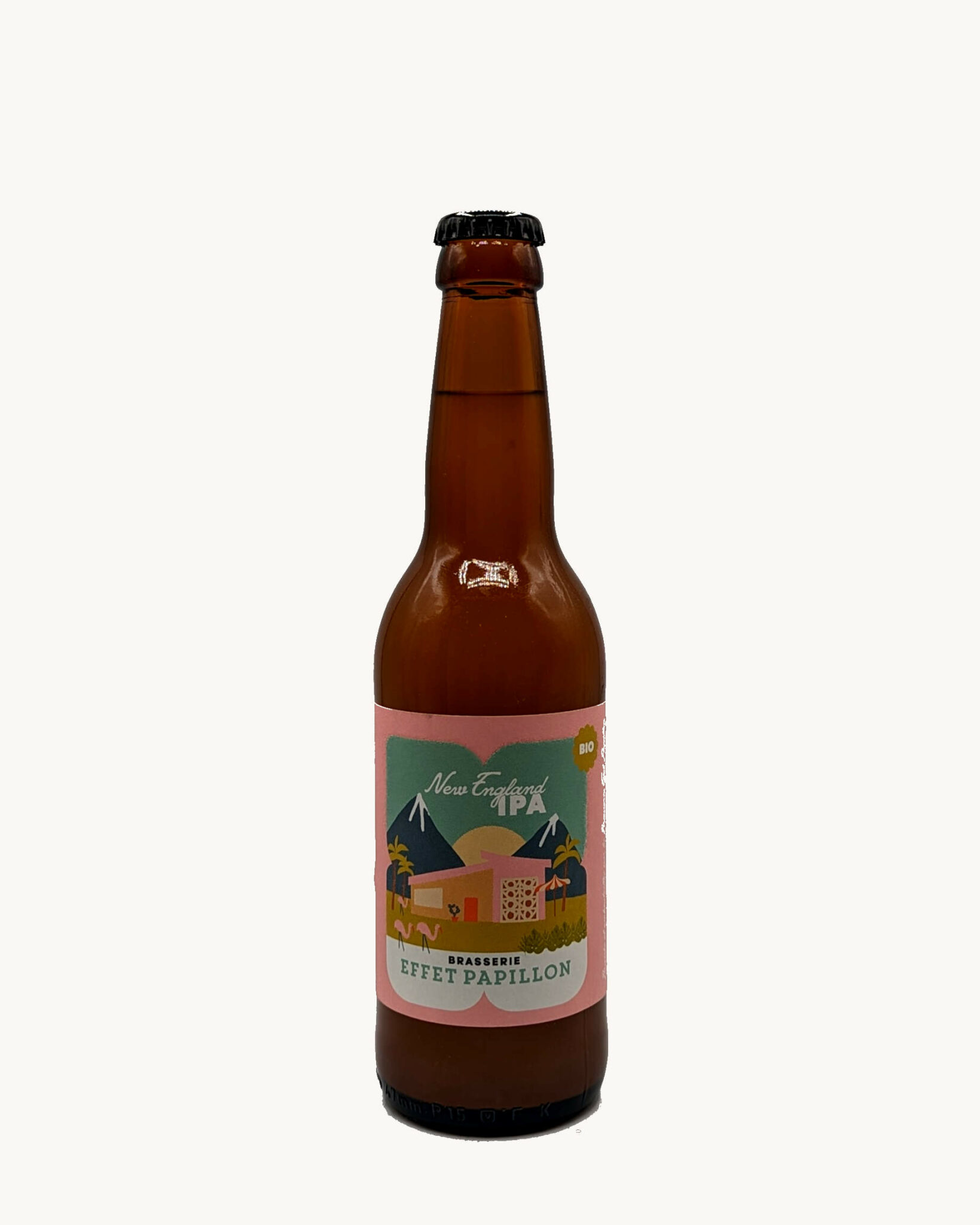 Bière Effet Papillon Neipa 33cl Vp La Compagnie Des Bonnes Bouteilles 