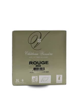 Vin Rouge - Château Vessière - Costières de Nîmes - Rouge - bib 3L