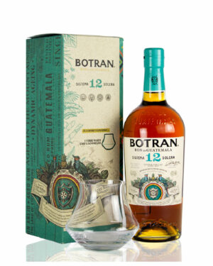 Rhum Botran n°12 -70 cl avec coffret 1 verre warm