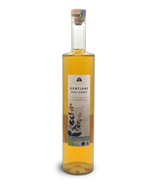 Liqueur de Gentiane - Ferme des Homs - Aromatiques du Larzac- 70 cl
