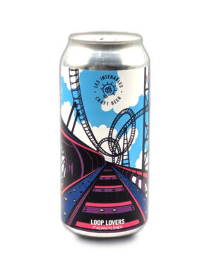 Bière Les Intenables - loop Lovers- Italian Pilsner 44cl - CAN