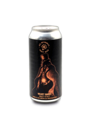 Bière Les Intenables - Velvet Ghost - Sweet stout vanille bourbon 44cl - CAN