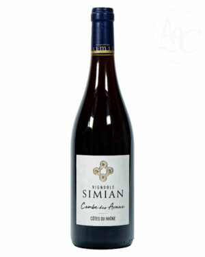 vin rouge - Simian - Côtes du Rhône - Combe des Avaux - 2022- 75 cl
