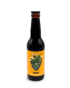 Bière Hoppy Road - Mazout Bourbon Barrel Aged -Russian Imperial Stout- 33cl - VP