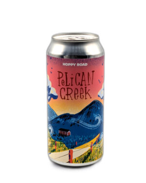 Bière Hoppy Road - Pelican Creek - Imperial Hazy IPA - 44cl - CAN