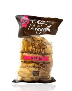 Chips de l'Aveyron - 5 Baies - 125g