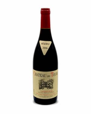 Vin Rouge Château des Tours - Vacqueyras - Réserve - 2006 - 75 cl