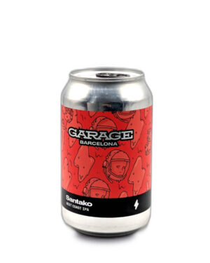 Bière Brasserie Garage- Santako - west coast IPA- sans gluten - Can 33cl