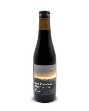 Bière - Brasserie La Cabane - Los Cerdos Hermanos Imperial Stout Bio - 33cl - VP