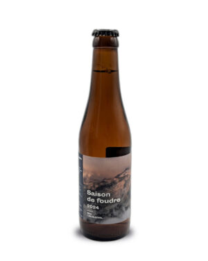 Bière - Brasserie La Cabane - Saison de foudre 2024 Bio - 33cl - VP