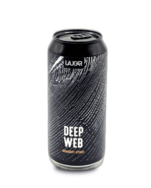 Bière Laugar - Deep Web - Draught Stout CAN 44cl