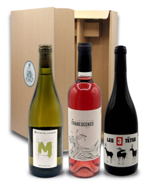 coffret vin le meilleur du Gaillac 3 couleurs - 3 bouteilles