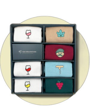 Coffret Complet 7 paires de Chaussettes - 1020 Dégustations