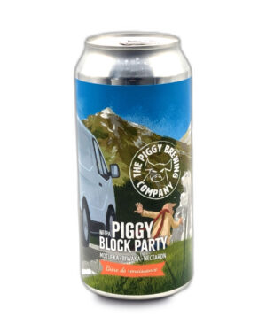 Bière Piggy brewing - Piggy Block Party - NEIPA - 44cl - CAN