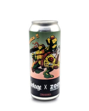 Bière Sabotage - Cowabunga - Ambrée pizza - 50cl - VP